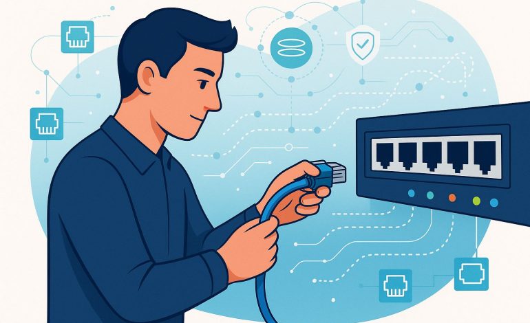 “Plugou o cabo? Descubra a engenharia invisível por trás da conexão”.